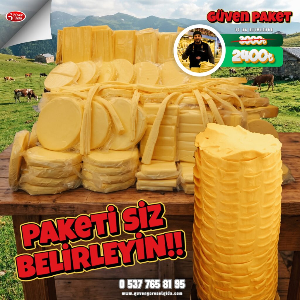 paketi siz belirleyin