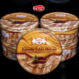 Üçel kakaolu helva teneke 830g