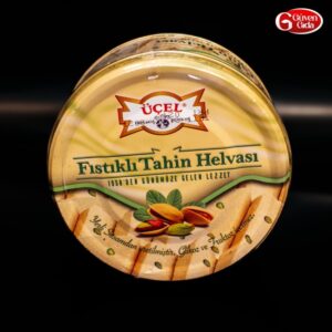 Üçel antep fıstıklı helva teneke 830g