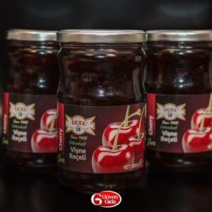 Üçel vişne reçeli glikozsuz 680gr