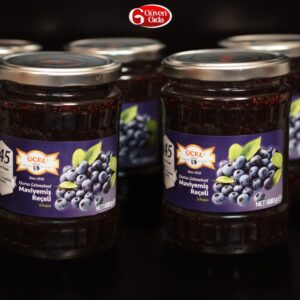 Üçel mavi yemiş (likapa) reçeli glikozsuz 680gr